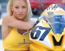 Stacey McMahon racing girl top modelka na torze