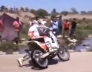 Dakar 2014 wypadki upadki Kuba Przygonski crash