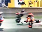 Mika Kallio crash Moto2 MotoGP Katar 2014