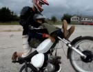 simson stunt funny riding