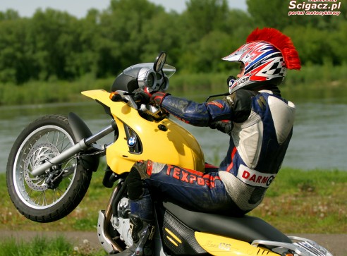 Bmw f650gs wheelie #7