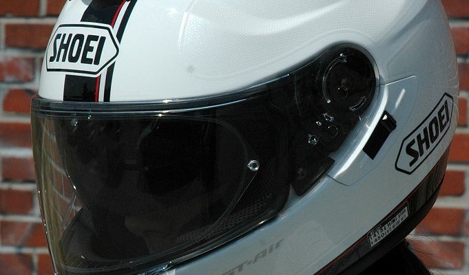 Shoei GT Air bialy z
