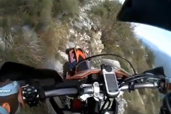 motocykl w gorach