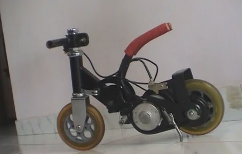 Moosshiqk - maly e-motocykl
