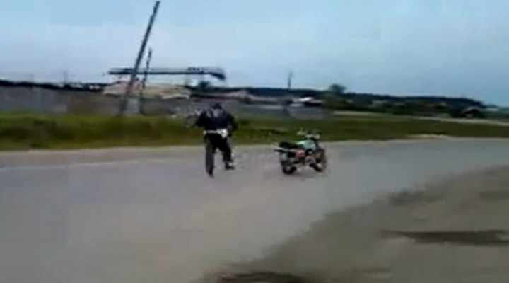 motocykl uciekinier