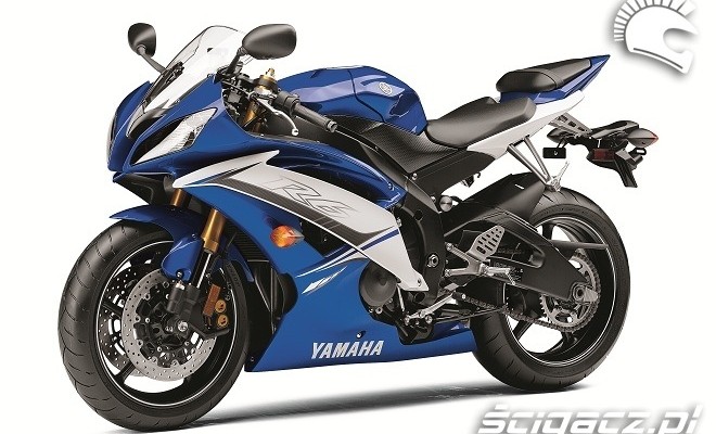 Yamaha R6 2011 niebieskie malowanie
