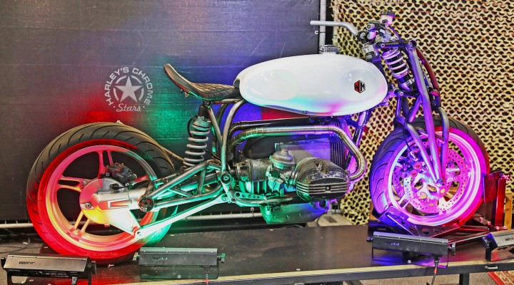 Big Twin Bikeshow Expo 22 Houten wystawa motocykli custom  z