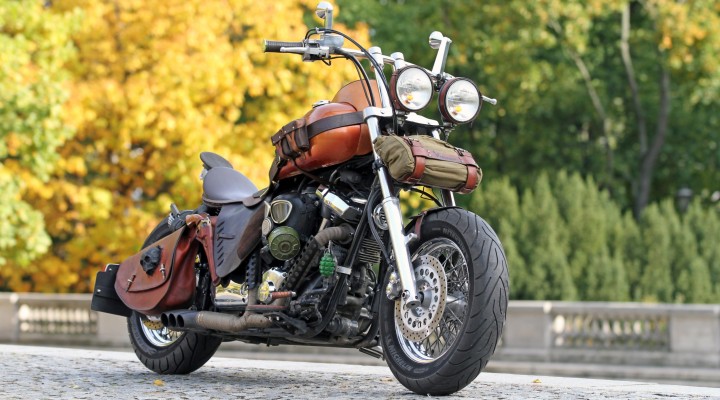 custom Veteran Yamaha Road Star Silverado z