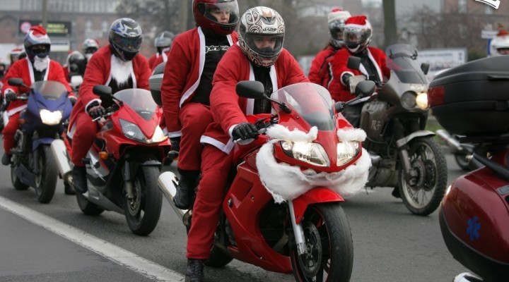 przebrany motocykl suzuki motomikolaje 2009 krakow