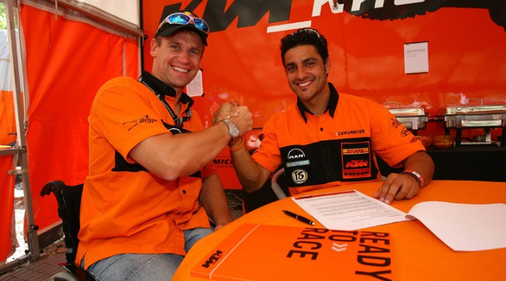 KTM contract Ivan Cervantes 2007