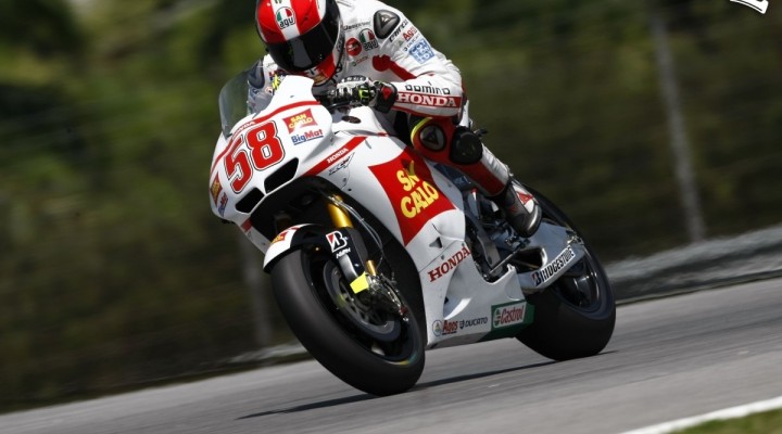 Marco Simoncelli Honda MotoGP Sepang testy