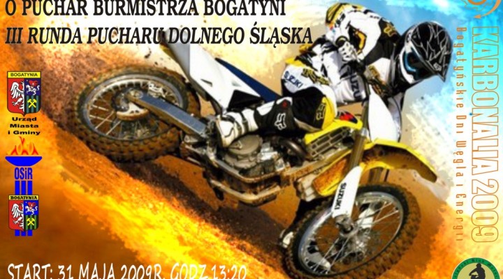 bogatynia cross countru plakat 2009