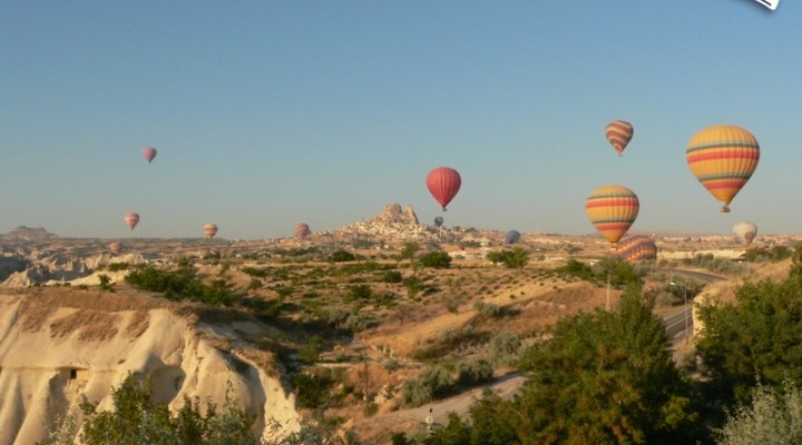 balony nad kapadocja skuterem do turcji