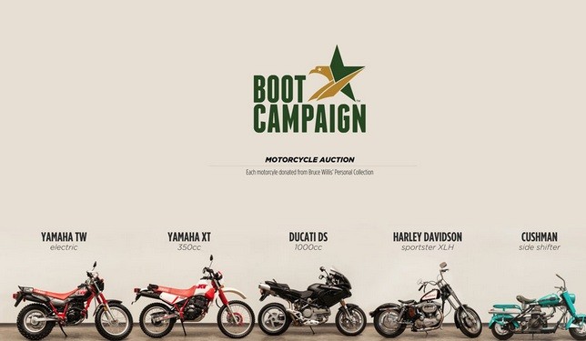 Boot Campaign Bruce Willis z
