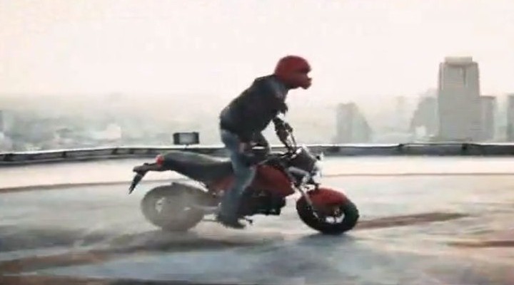 Honda MSX125 w akcji