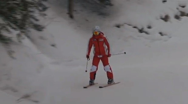 Hayden na nartach z