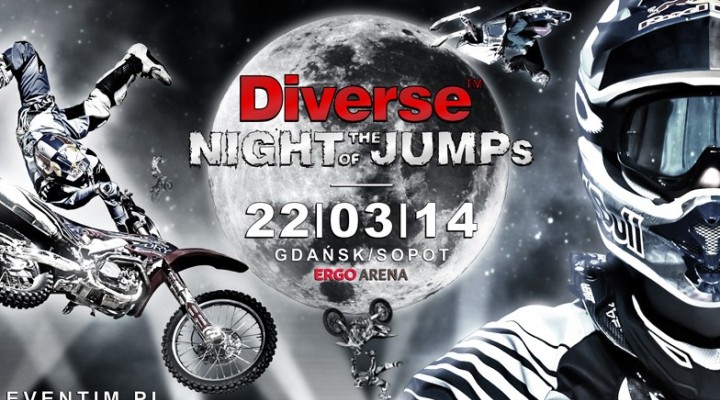Diverse Night Of The Jumps plakat z