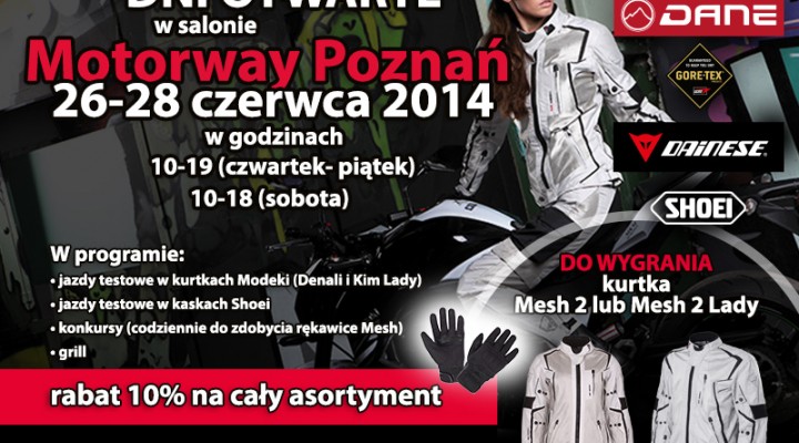 Motorway Poznan dni otwarte plakat z