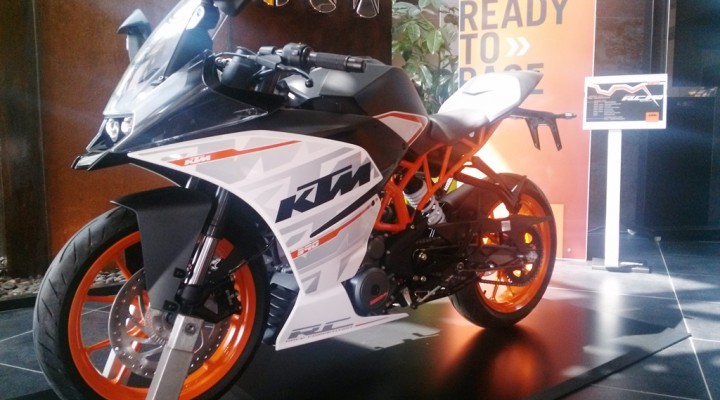 KTM RC390 prezentacja z