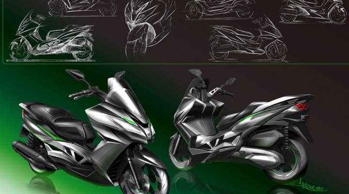 Kawasaki J300 2014 grafika z z