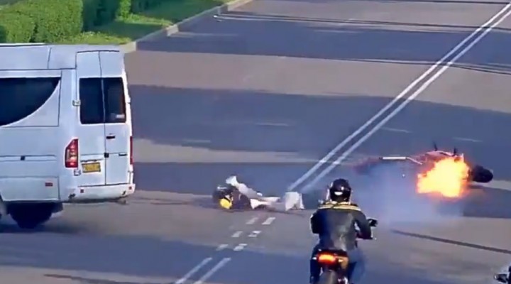 dramatyczny wypadek z