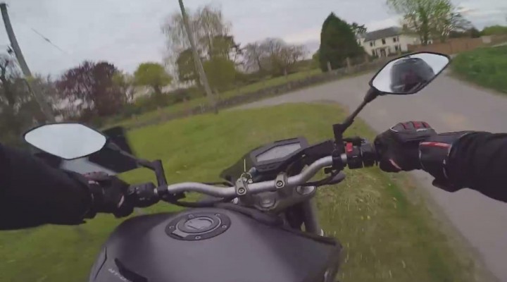 Yamaha Mt09 wypadek z