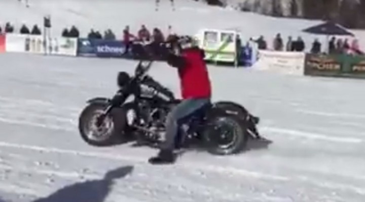 Harley Davidson snow ride z