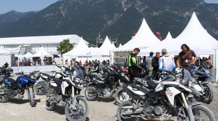 Enduro pit BMW Motorrad Days 2015 z