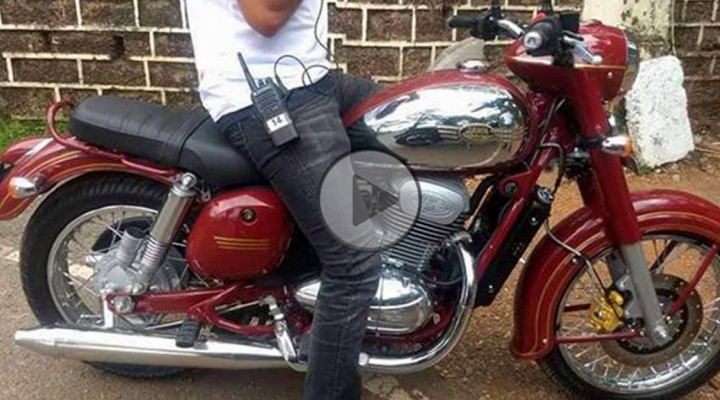 Jawa Motorcycle spied1 z