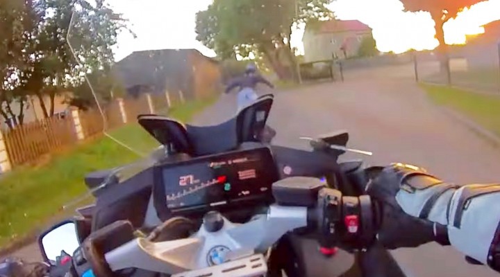slupsk policja poscig za pijanym motocyklista z
