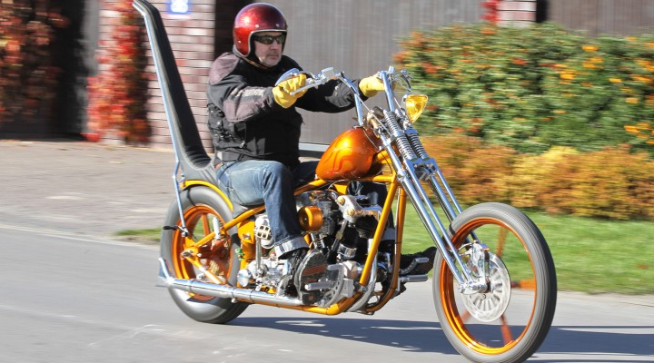 02 Harley Davidson Knucklehead w akcji z