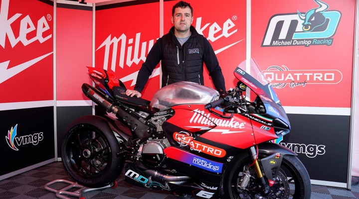 michael dunlop milwaukee panigale z