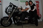 Adam Badziak Ania Sobotka motocykl