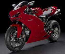 Ducati 1198 2009 red front