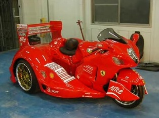 Hayabusa Ferrari F1