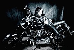 Harley Fat Boy Ania 03 11 2011 2 r Autor Adrian Larysz