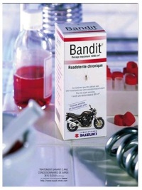 Suzuki Bandit reklama