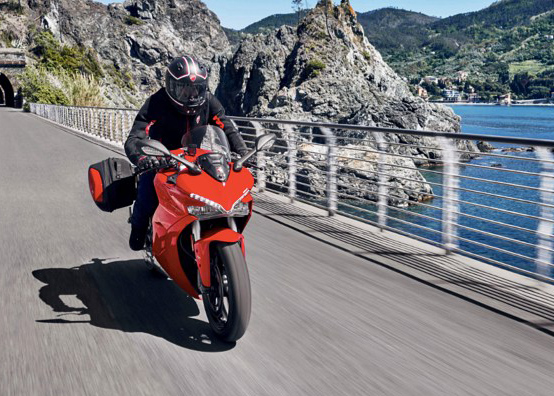 Ducati Supersport w akcji z