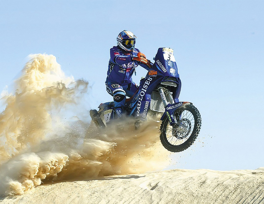 31 Fabrizio Meoni na KTM LC4 660R Dakar 2003