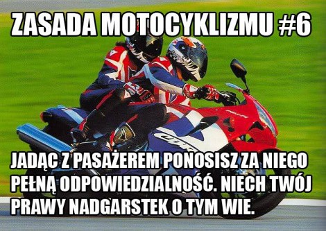 Zasada Motocyklizmu 6
