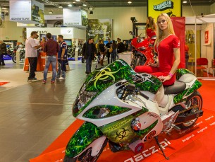 Hayabusa Turbo wystawa motocykli expo Warszawa 2016