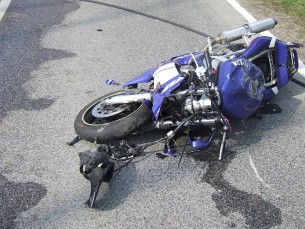 Wypadek motocyklowy