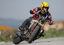 Drift motocyklowy Rafal Pasierbek