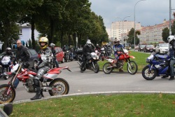 Rzeszow motocykle protest