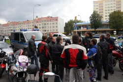 Zakaz wjazdu motocykli Rzeszow dyskusja z policja
