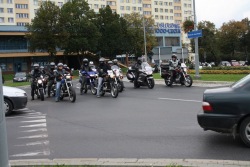 Zakaz wjazdu motocykli Rzeszow protest
