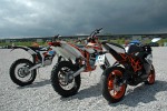 Motocykle KTM Piknik motocyklowy na bloniach Narodowego