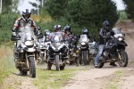 grupa motocyklistow BMW GSTrophy 2016 Dadaj