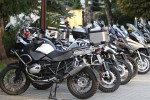zaparkowane motocykle BMW GSTrophy 2016 Dadaj