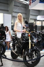 Ogolnopolska Wystawa Motocykli i Skuterow stoisko Suzuki